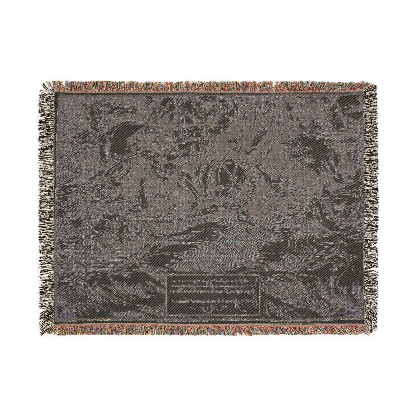 Titian - The Submersion of Pharaoh's Army in the Red Sea | Woven Tapestry Blanket