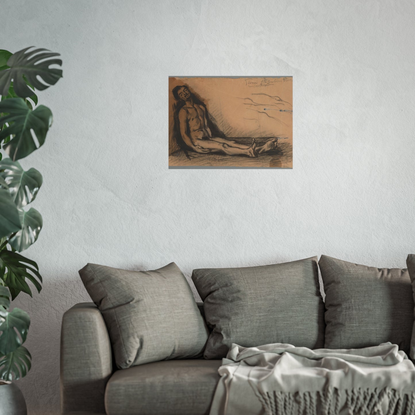 Paul Cezanne - Study for L'Autopsie | Fine Art Poster