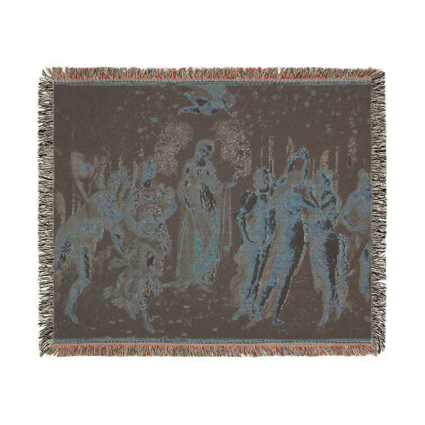 Sandro Botticelli - La Primavera - Google Art Project | Woven Tapestry Blanket