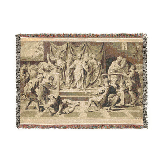 Death of Ananias — Constable Tapestry Blanket