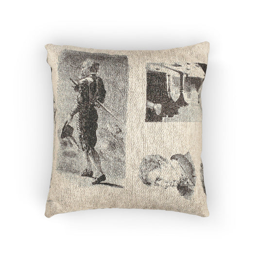 Sheet of Sketches — Delacroix Pillow