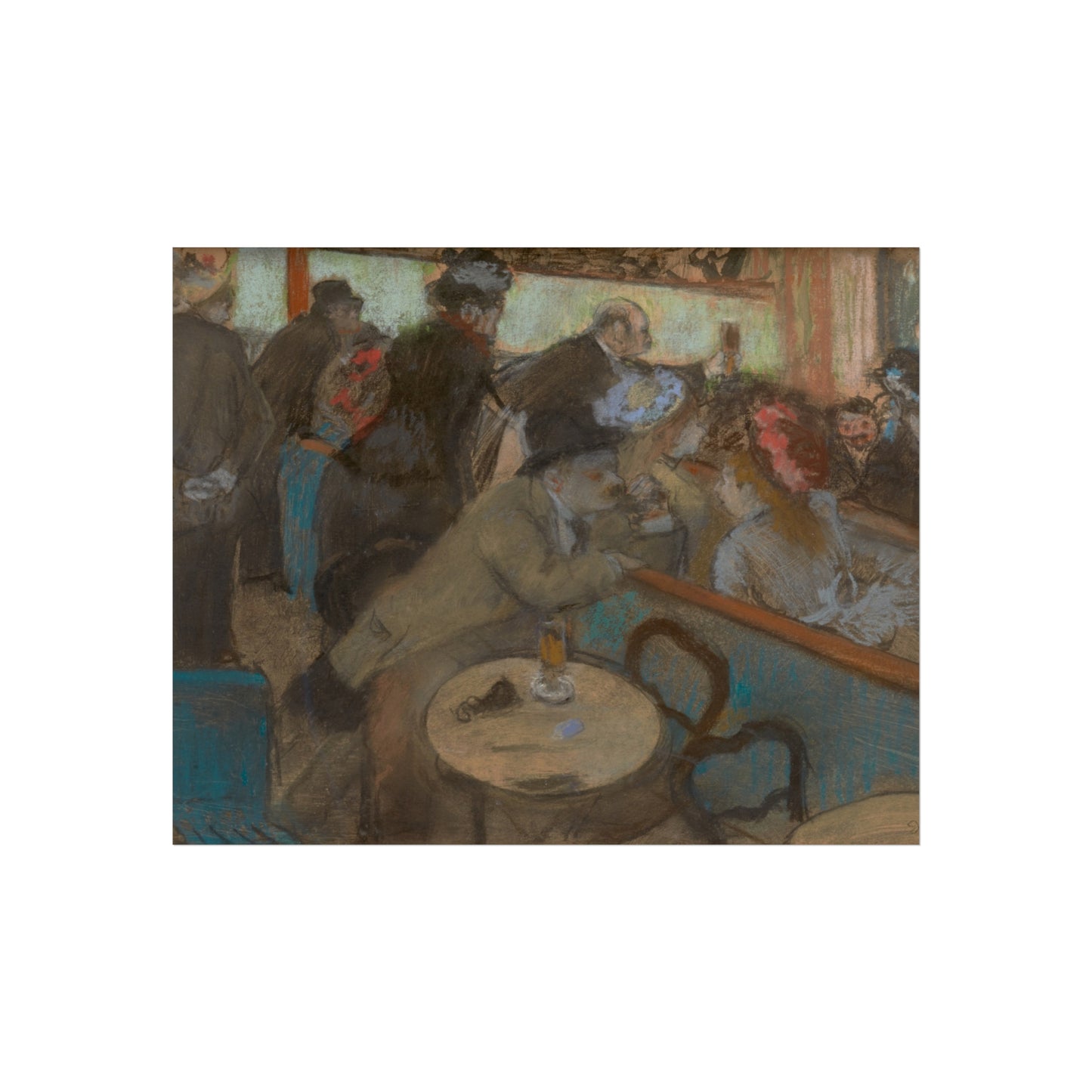 Hilaire Germain Edgar Degas - Café-Concert (The Spectators) | Fine Art Poster