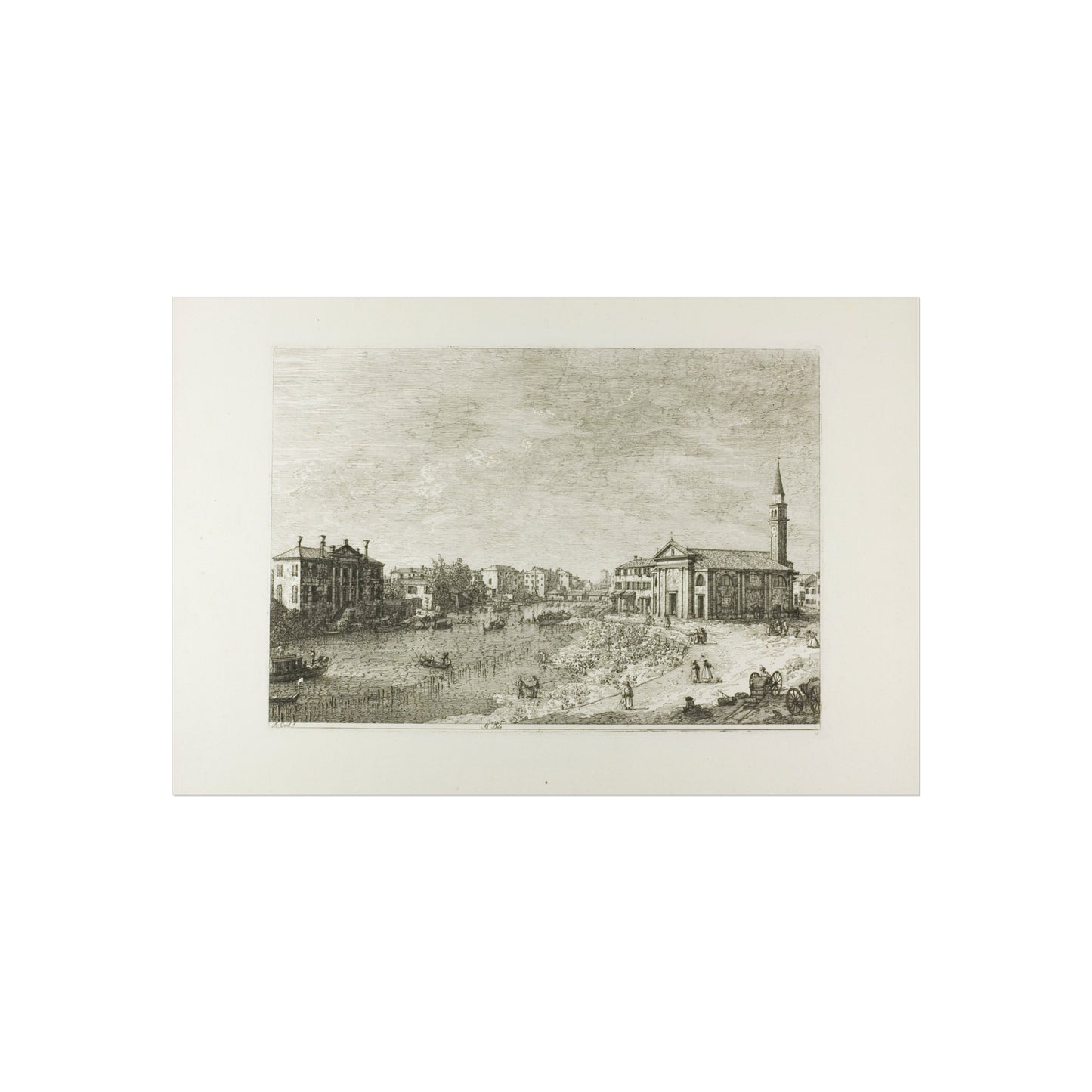 Canaletto - Al Dolo, from Vedute | Fine Art Poster