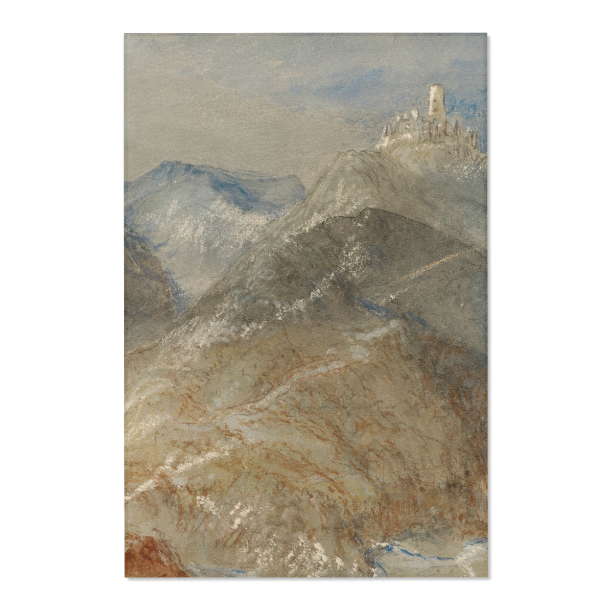 Castle on Height near Geneva — Turner Area Rug