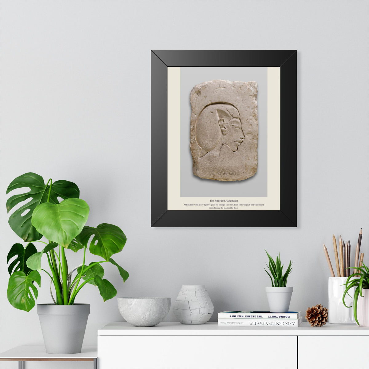 Framed Vertical Poster