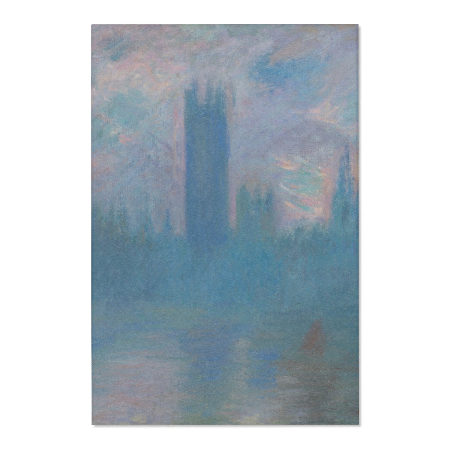 Claude Monet - Houses of Parliament, London | Area Rug