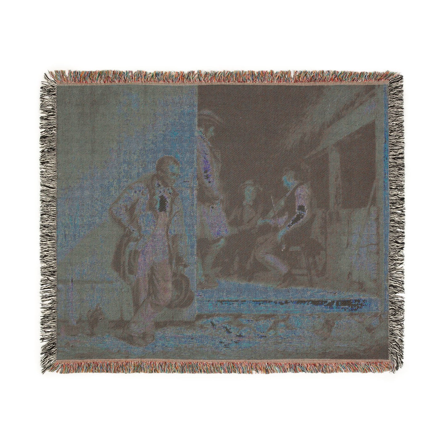 The Power of Music Woven Throw Blanket