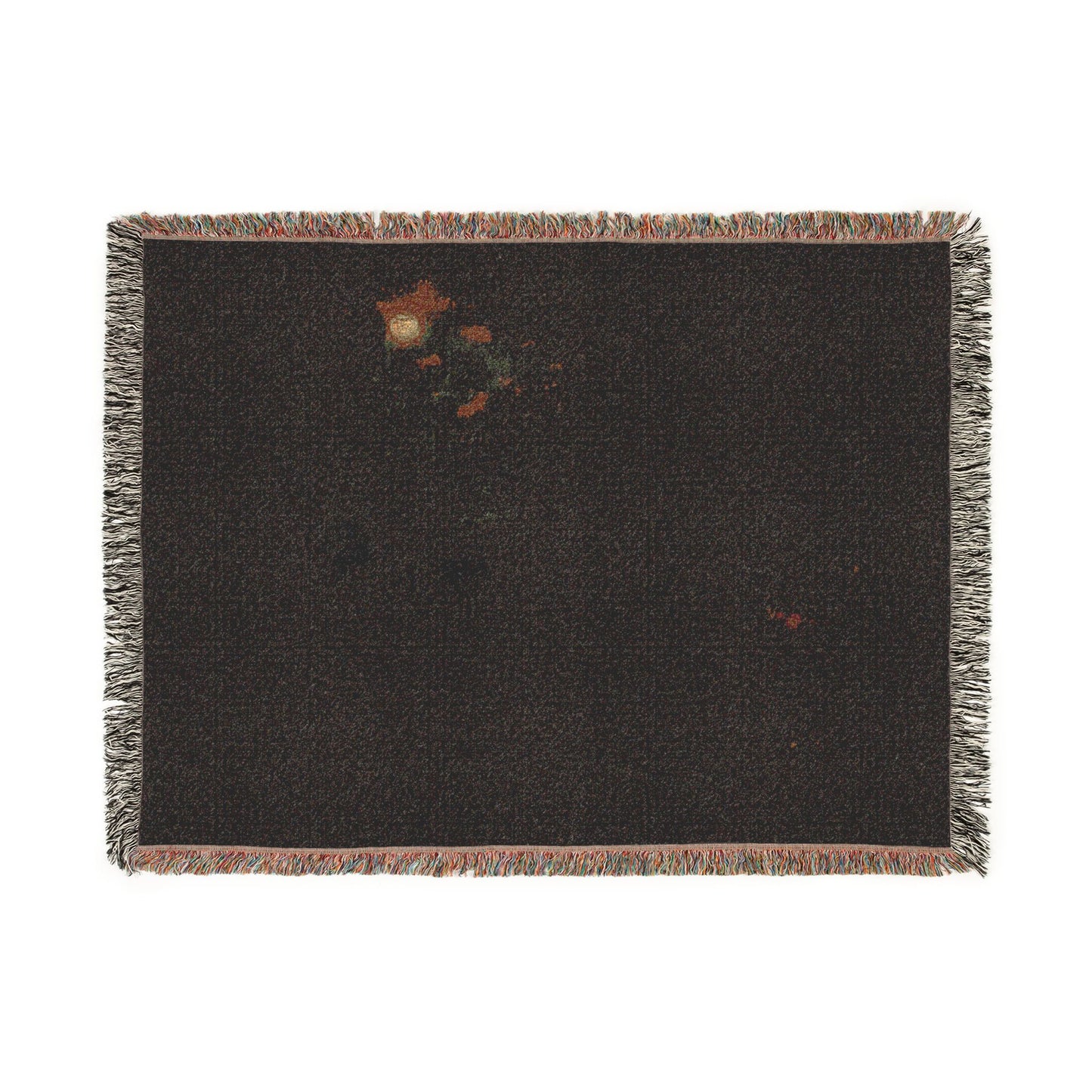 George Inness - The Moon at Night | Woven Tapestry Blanket