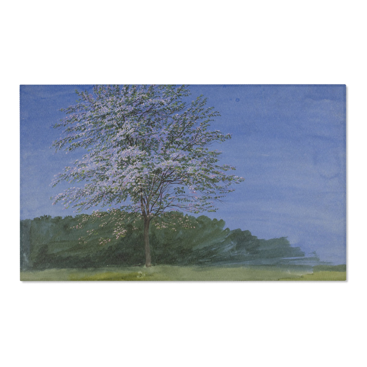Study of a Tree in Bloom — Turner Area Rug