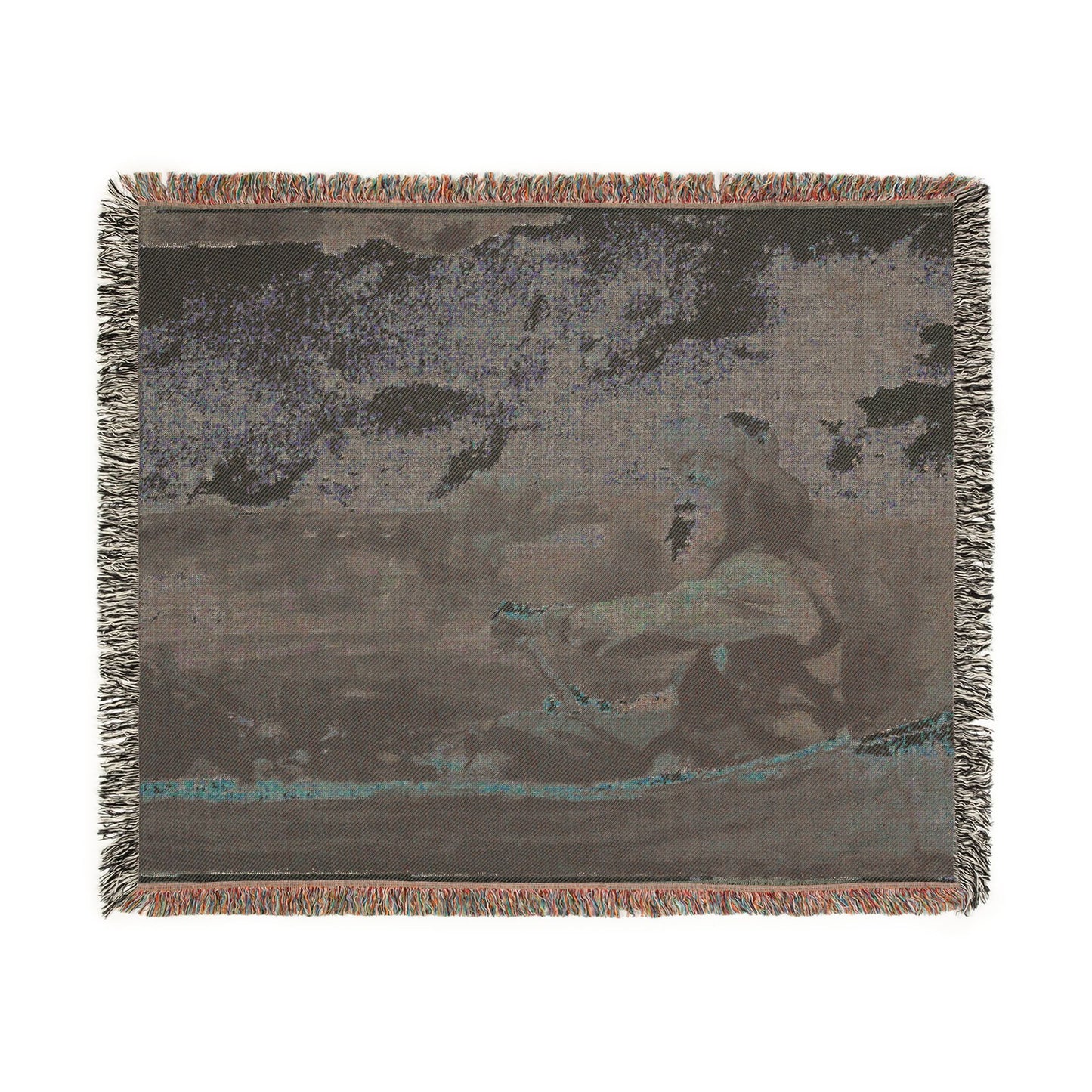 Winslow Homer - Adirondacks Guide | Woven Tapestry Blanket