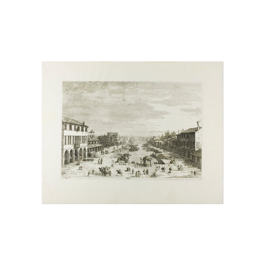 Mestre — Canaletto Fine Art Poster