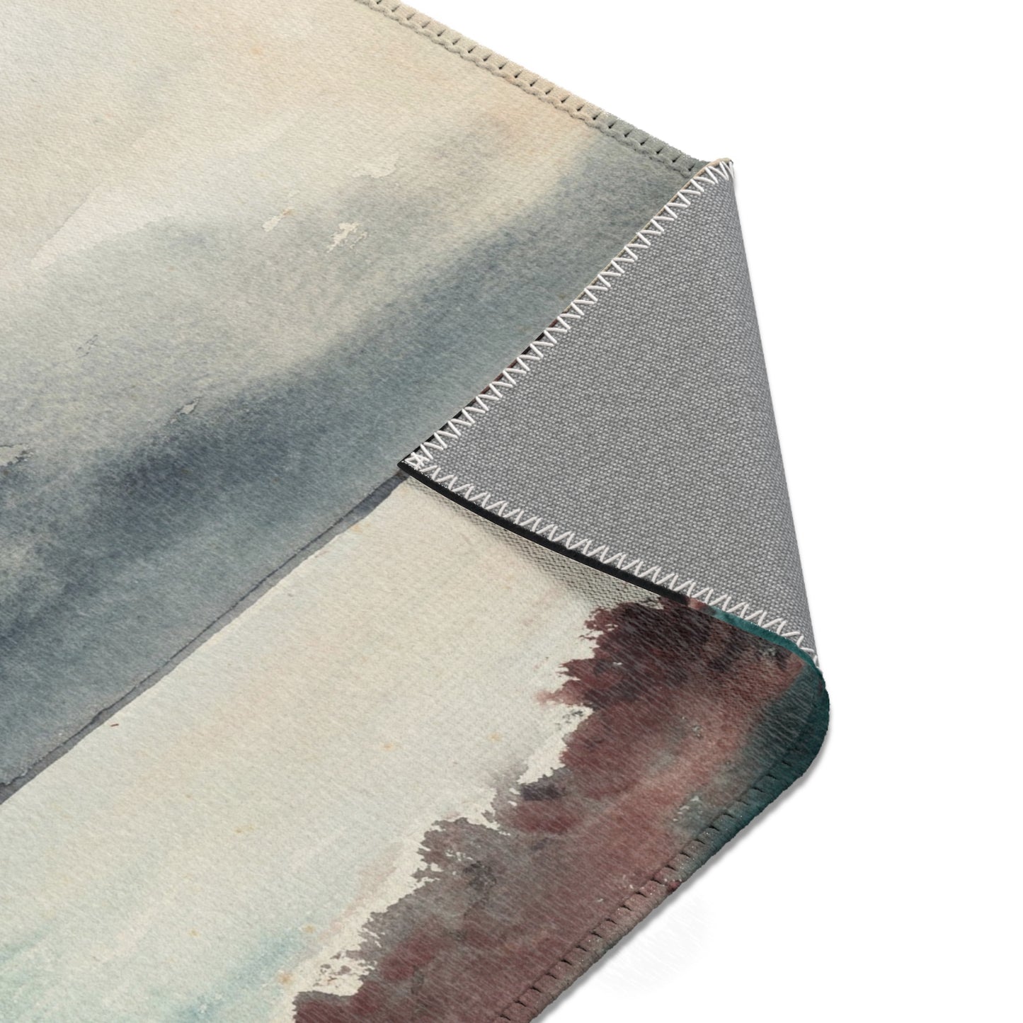 Winslow Homer - Breaking Storm, Coast of Maine | Area Rug