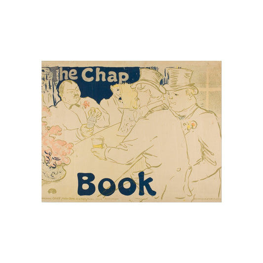 Irish and American Bar, Rue Royale (The Chap Book) — Henri de Toulouse-Lautrec Fine Art Poster
