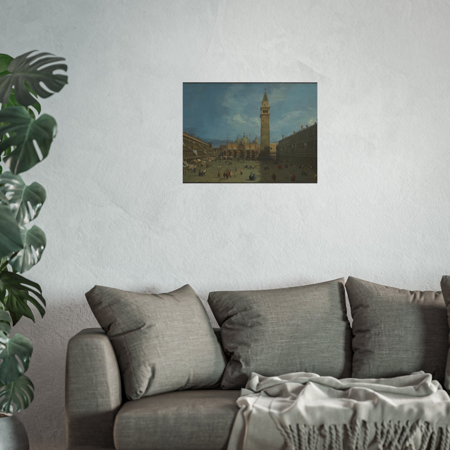 Giovanni Antonio Canal, il Canaletto - Piazza San Marco - WGA03883 | Fine Art Poster