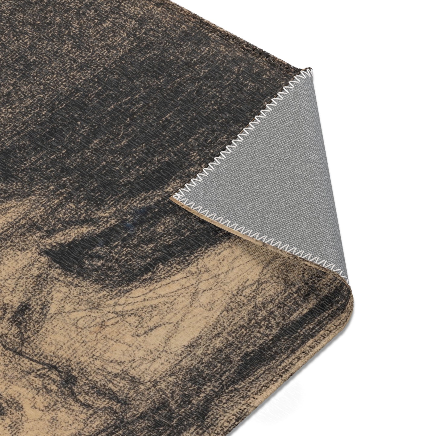 Georges Seurat - The Zone (Outside the City Walls) | Area Rug