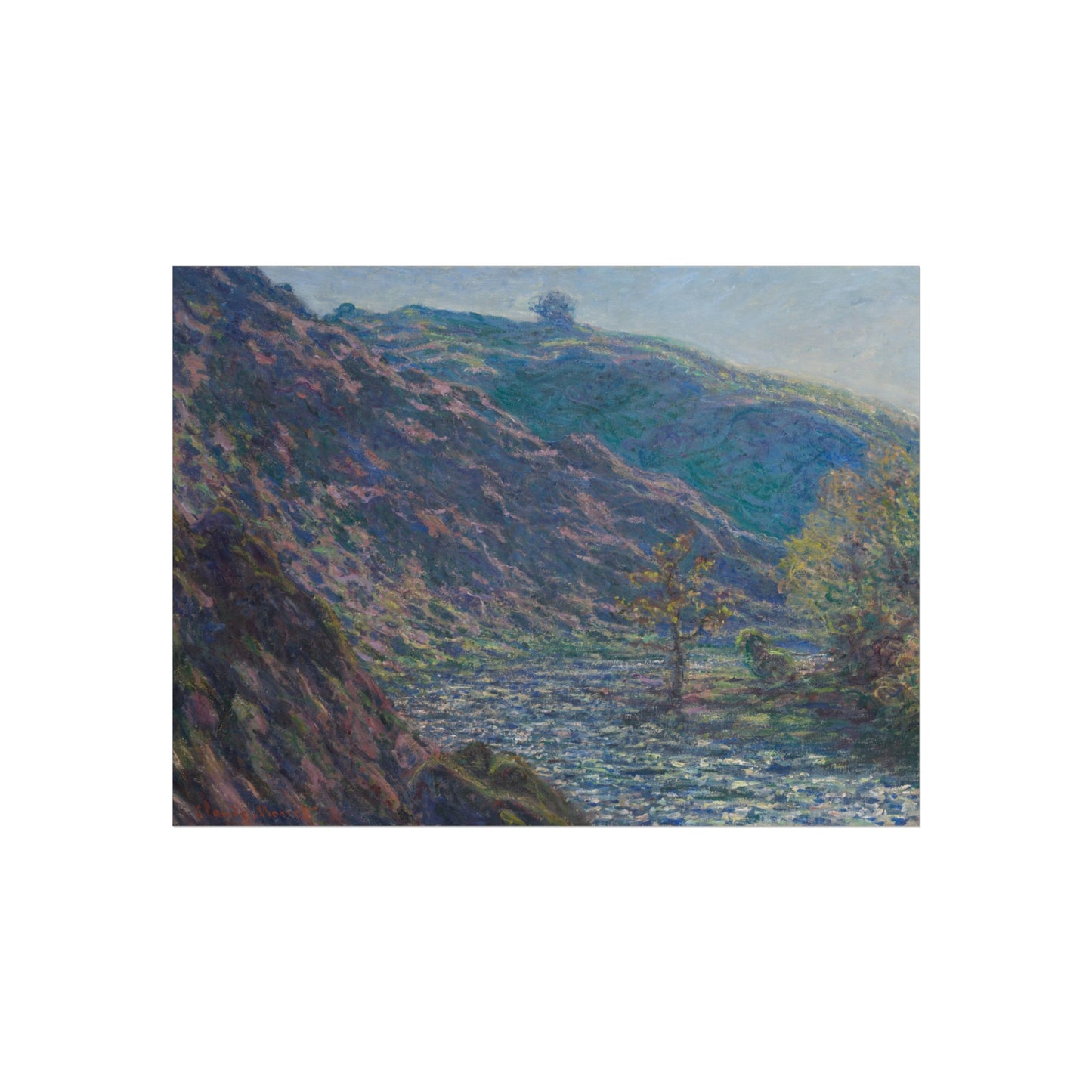 Claude Monet - The Petite Creuse River | Fine Art Poster