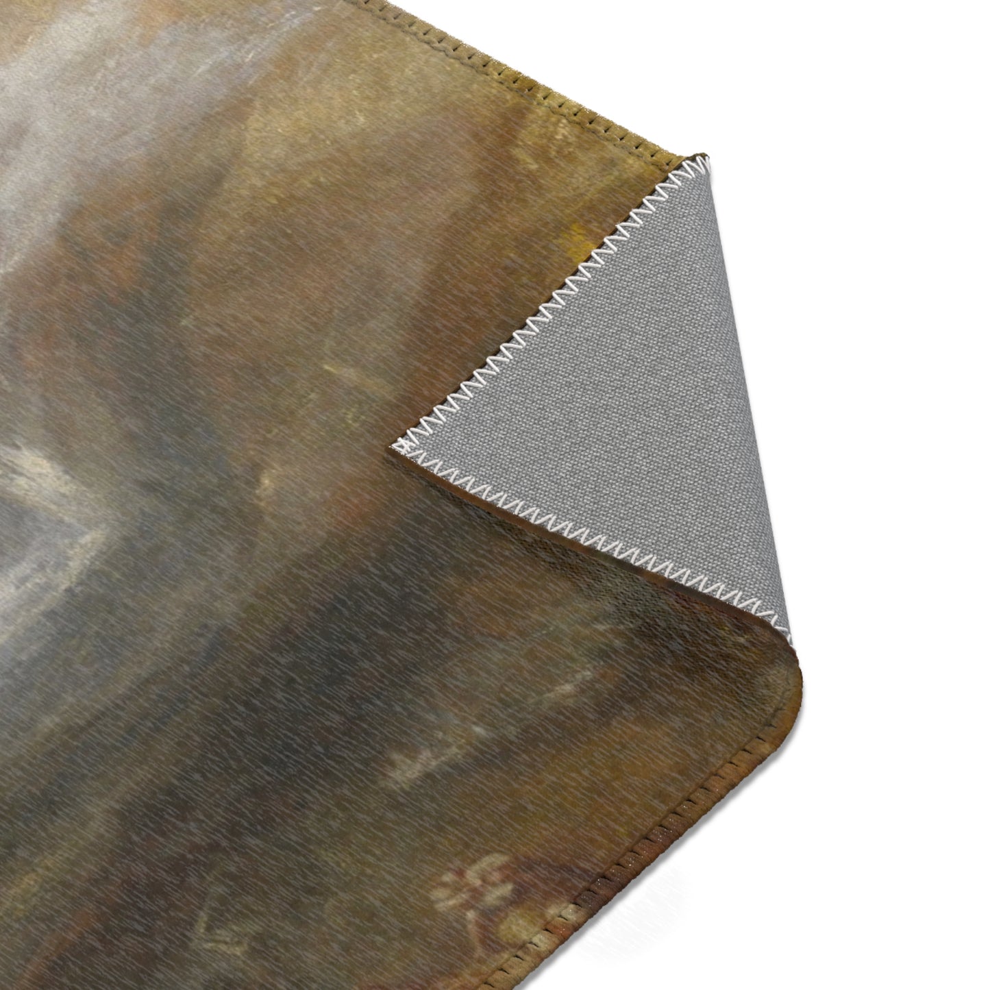 Joseph Mallord William Turner - Valley of Aosta Snowstorm, Avalanche, and Thunderstorm | Area Rug
