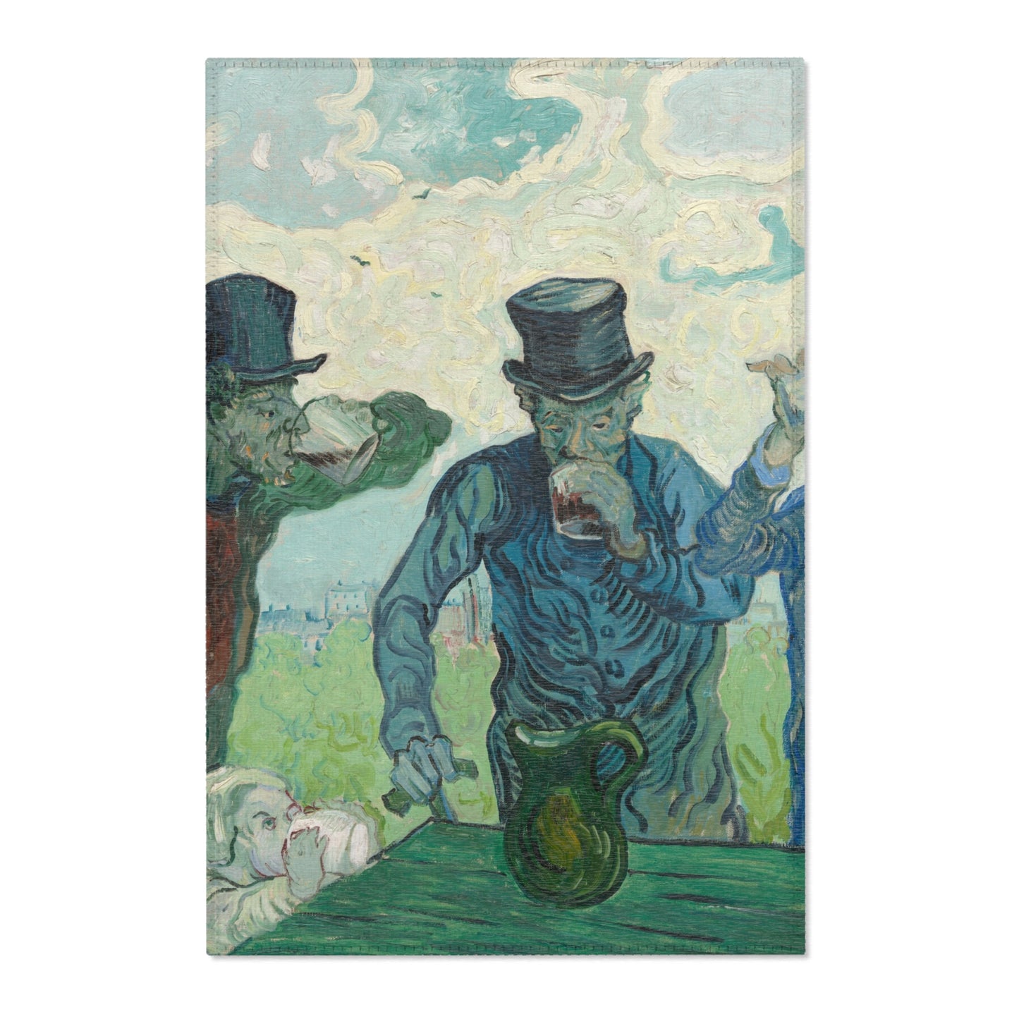 Vincent van Gogh - The Drinkers | Area Rug