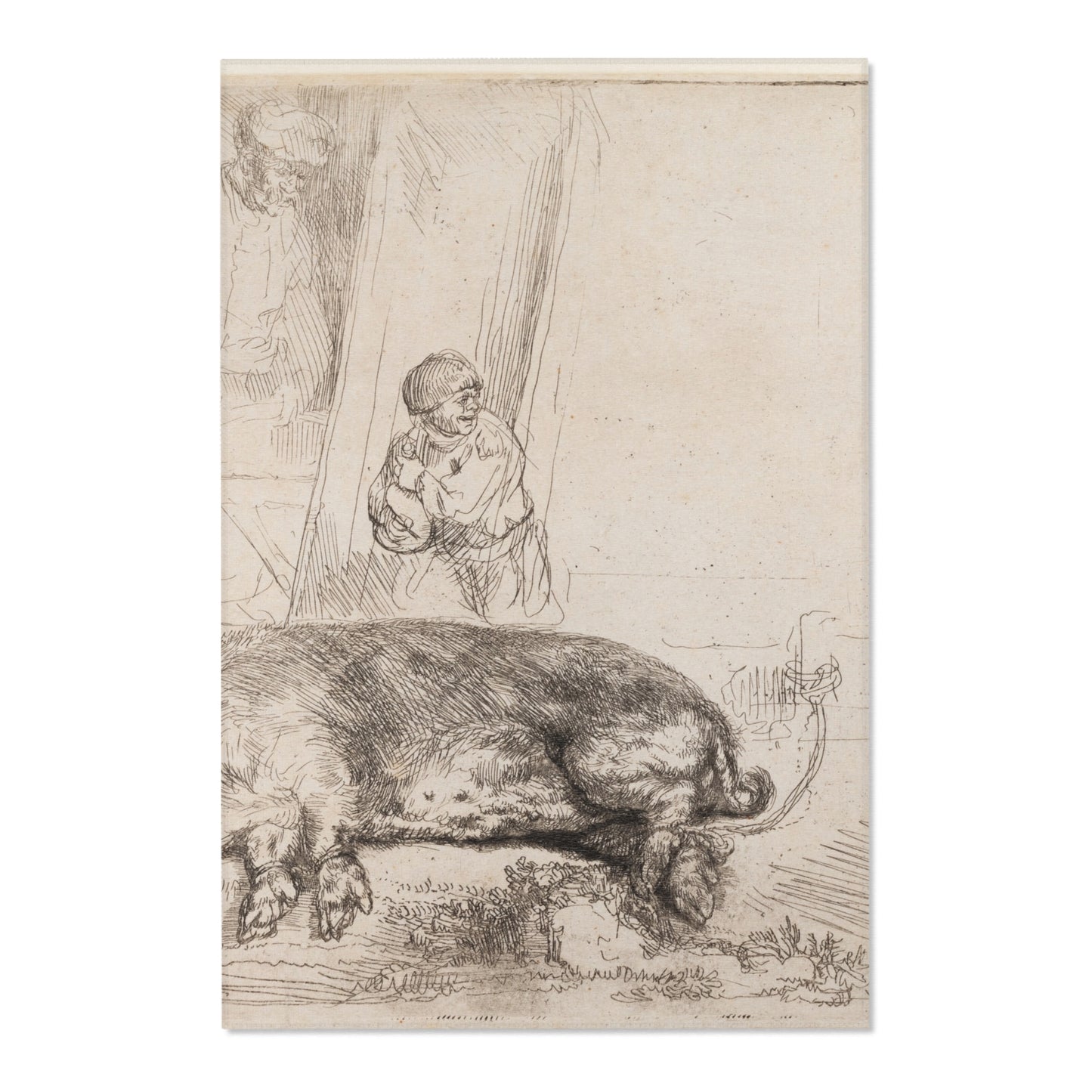 Rembrandt van Rijn - The Hog | Area Rug