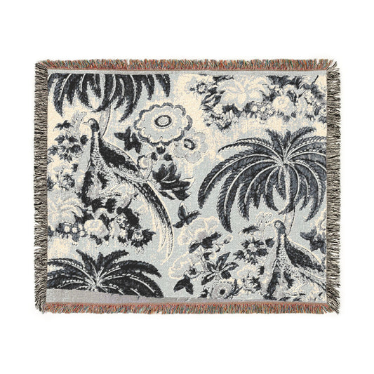 Chinoiserie Panel V Tapestry Blanket