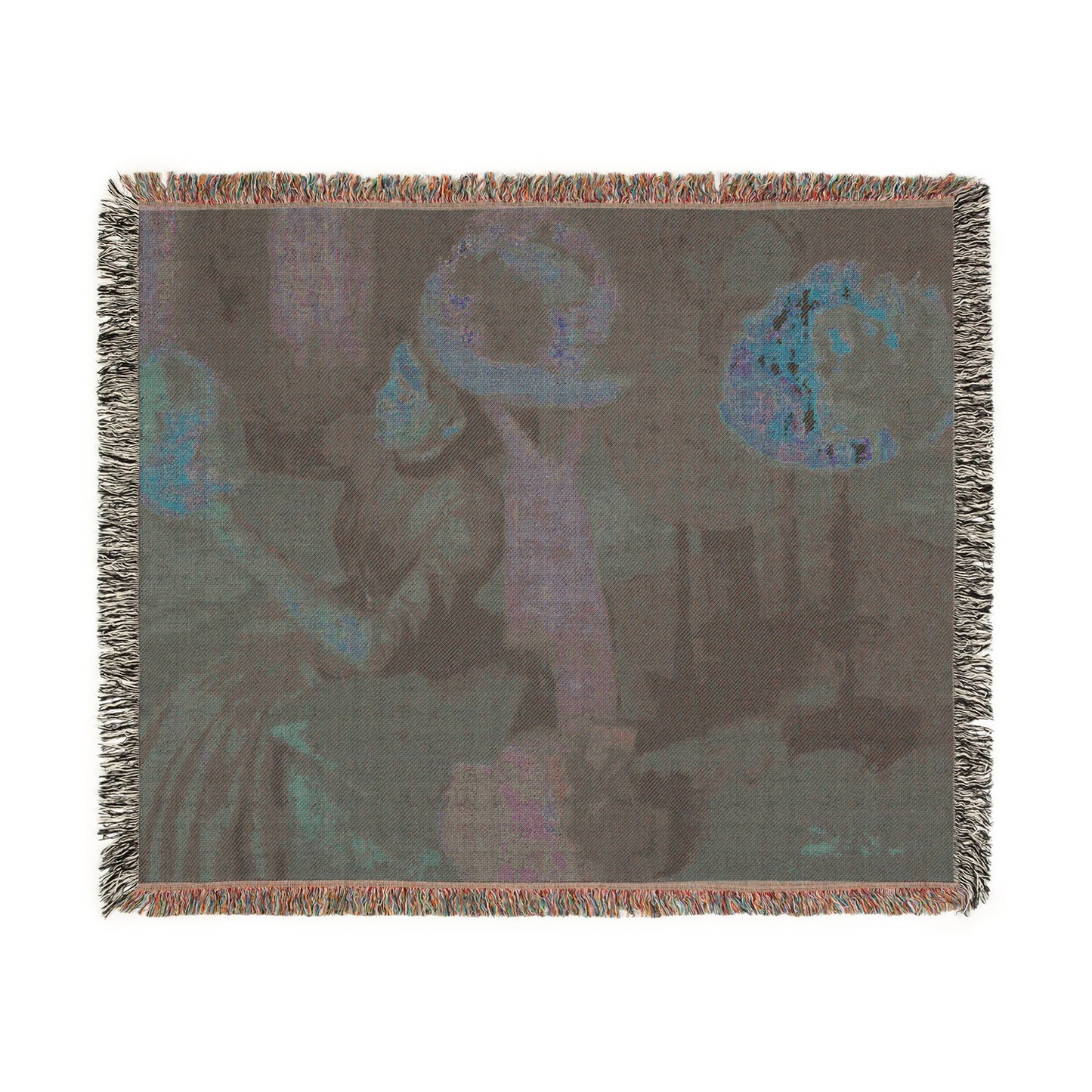 Hilaire Germain Edgar Degas - The Millinery Shop | Woven Tapestry Blanket