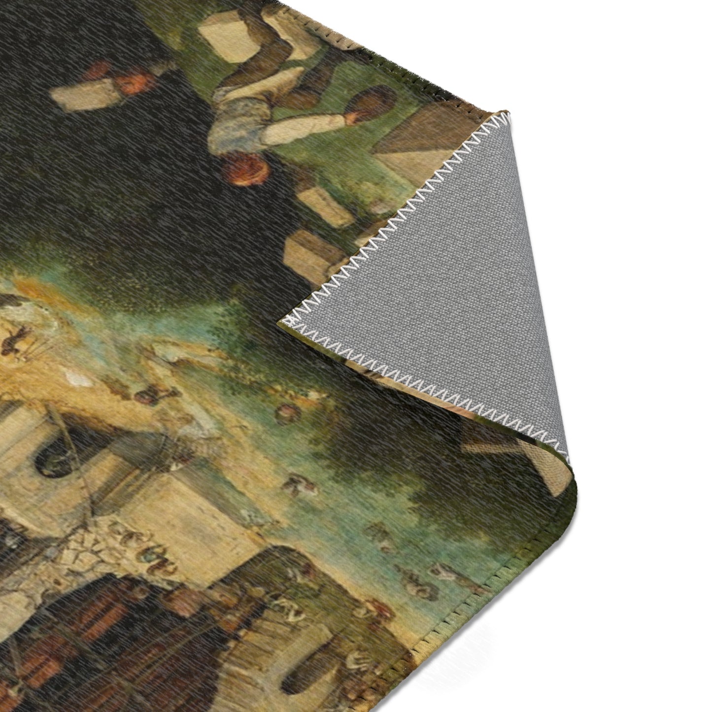 Pieter Bruegel the Elder - The Tower of Babel (Vienna) - Google Art Project - edited | Area Rug