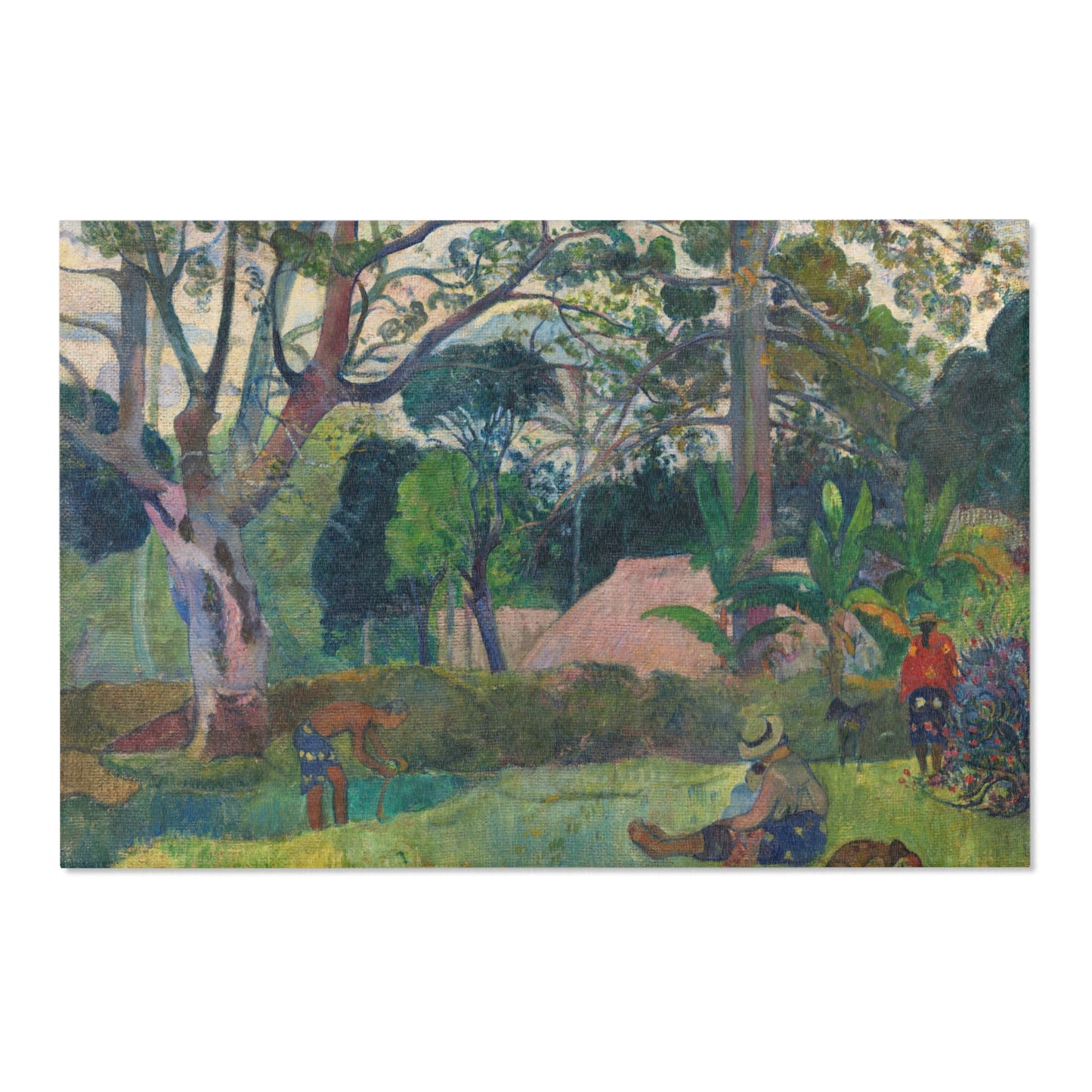 Paul Gauguin - Te raau rahi (The Big Tree) | Area Rug
