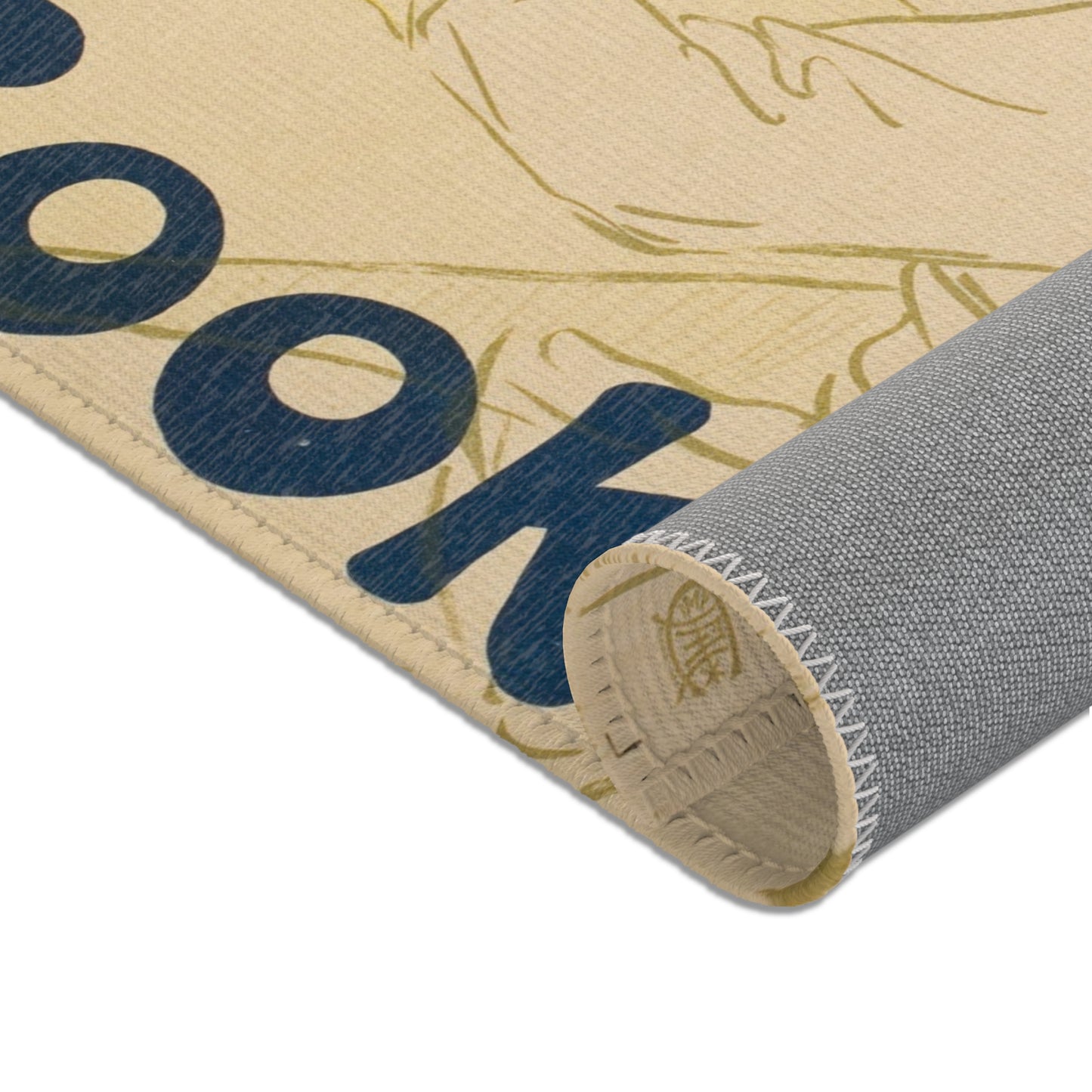 Henri de Toulouse-Lautrec - Irish and American Bar, Rue Royale—The Chap Book | Area Rug