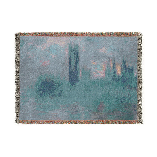 Houses of Parliament, London — Monet Tapestry Blanket