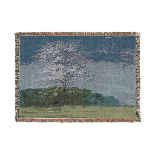 Study of a Tree in Bloom — Turner Tapestry Blanket