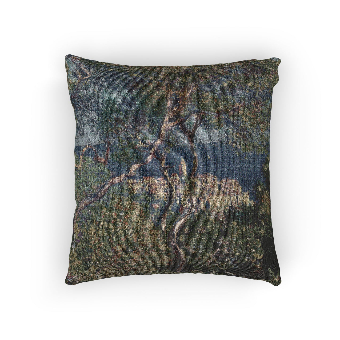 Claude Monet - Bordighera | Woven Pillow