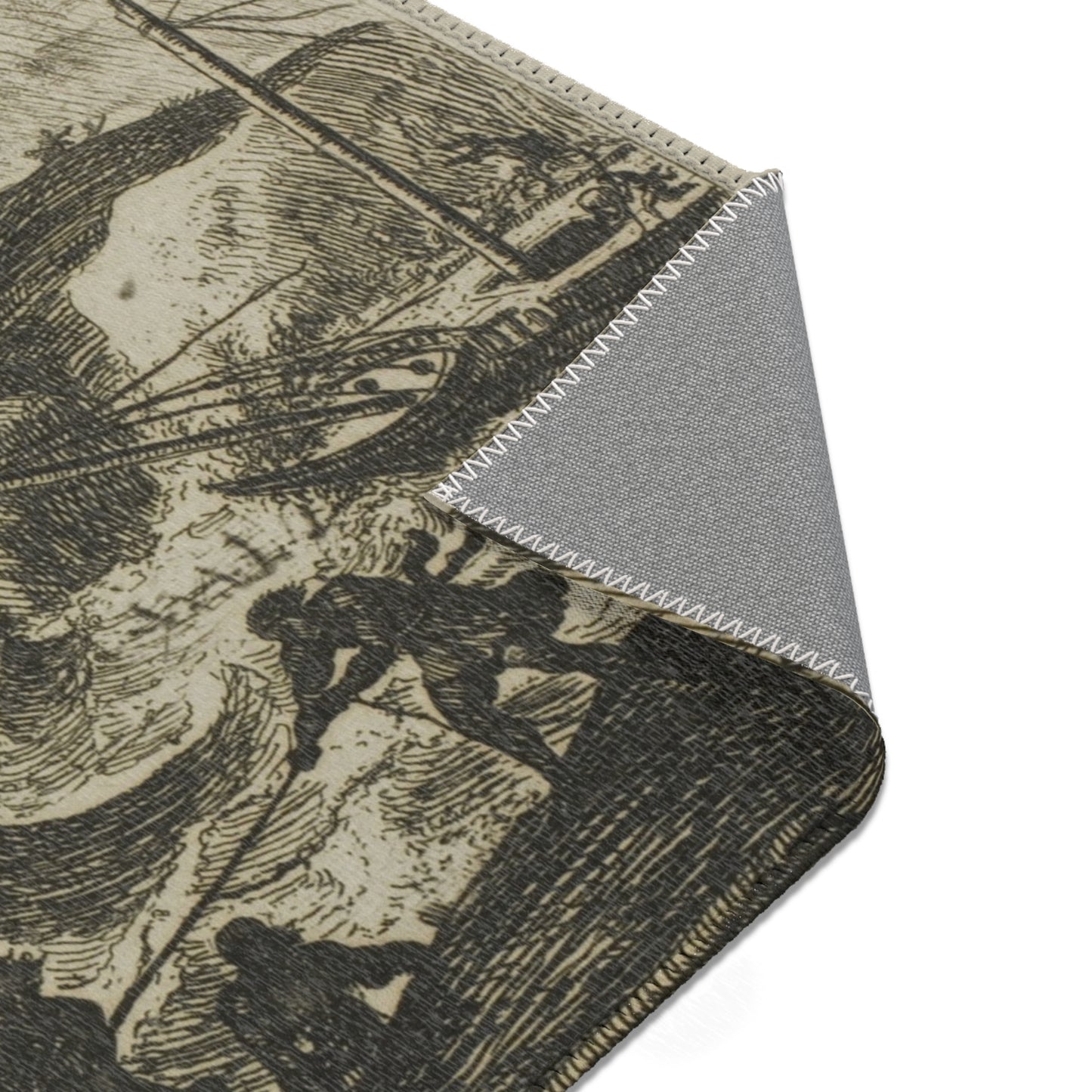 Claude Lorrain - The Shipwreck | Area Rug