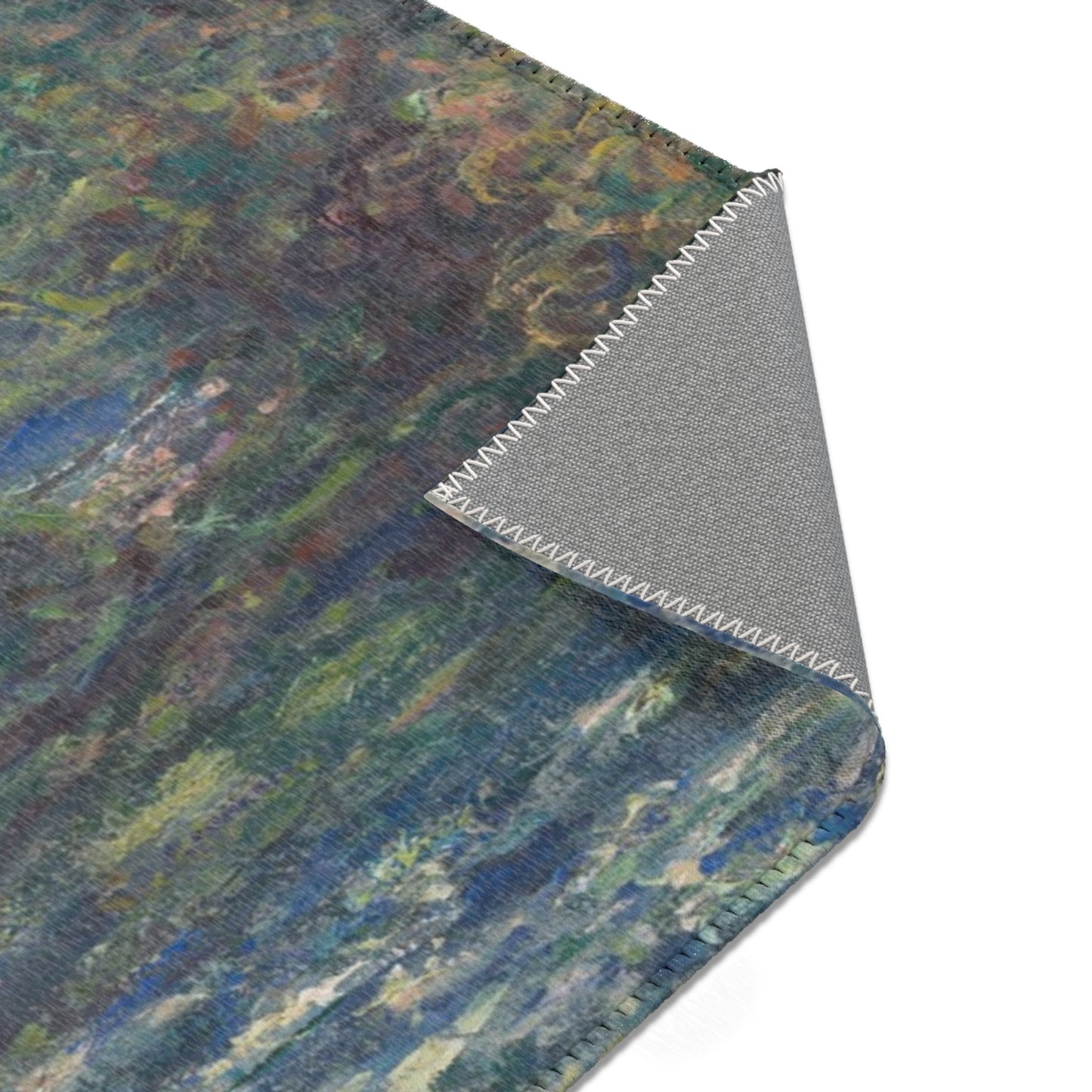 Claude Monet - The Petite Creuse River | Area Rug