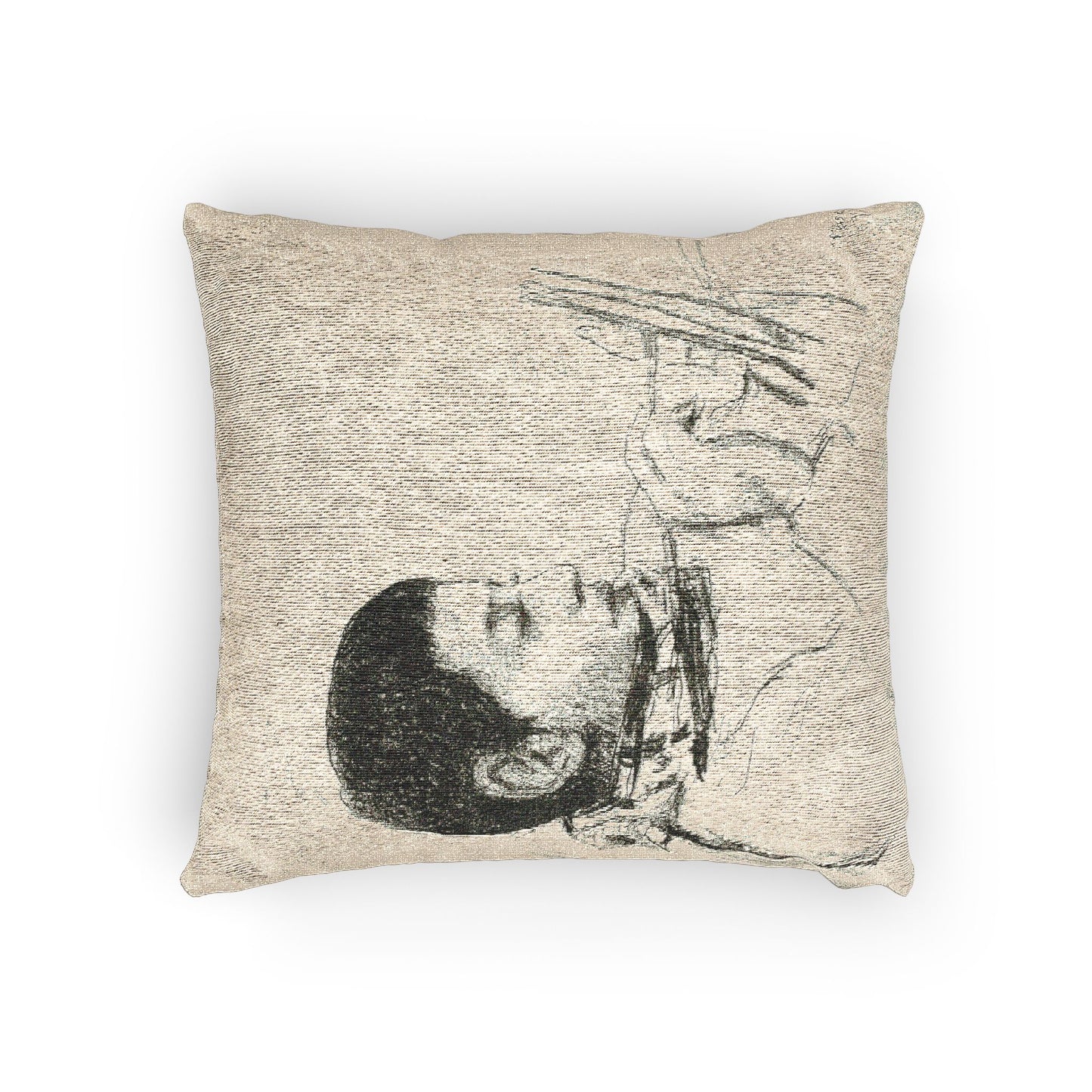 Camille Pissarro - Portrait Lucien Pissarro | Woven Pillow
