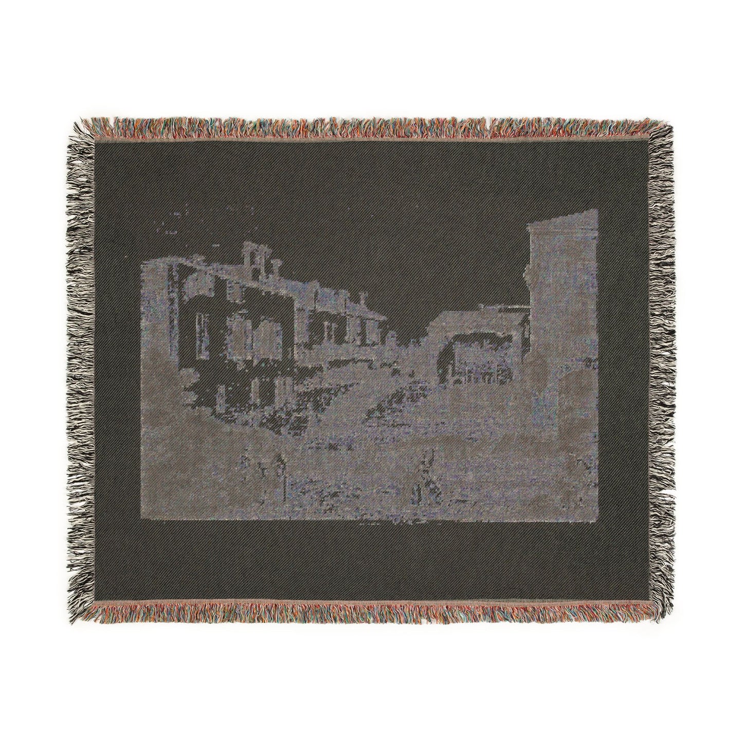 Canaletto - Le Porte Del Dolo, from Vedute | Woven Tapestry Blanket