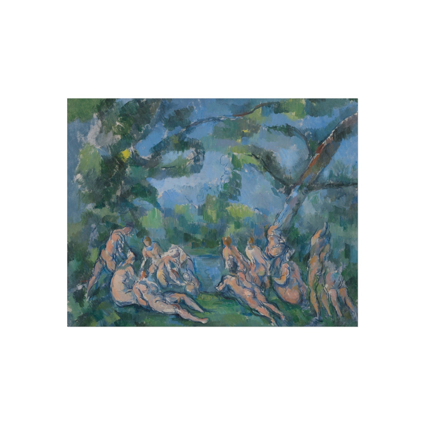 Paul Cezanne - The Bathers | Fine Art Poster