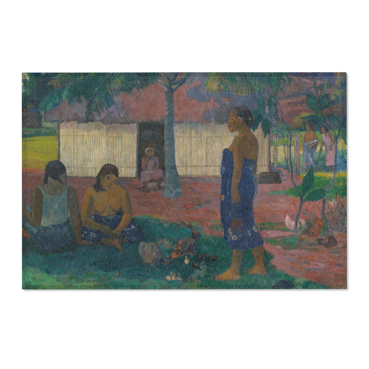 Paul Gauguin - No te aha oe riri (Why Are You Angry ) | Area Rug