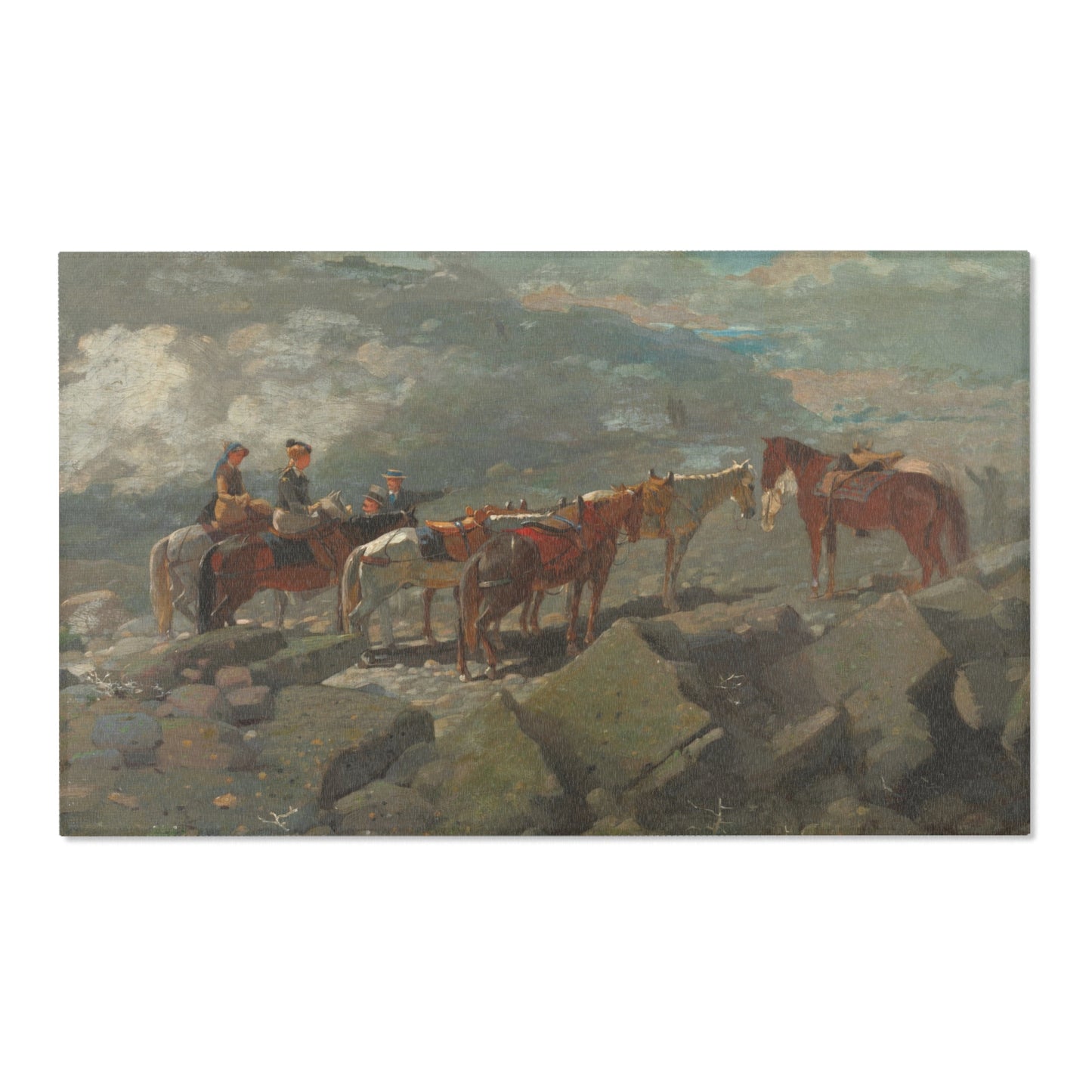 Winslow Homer - Mount Washington | Area Rug