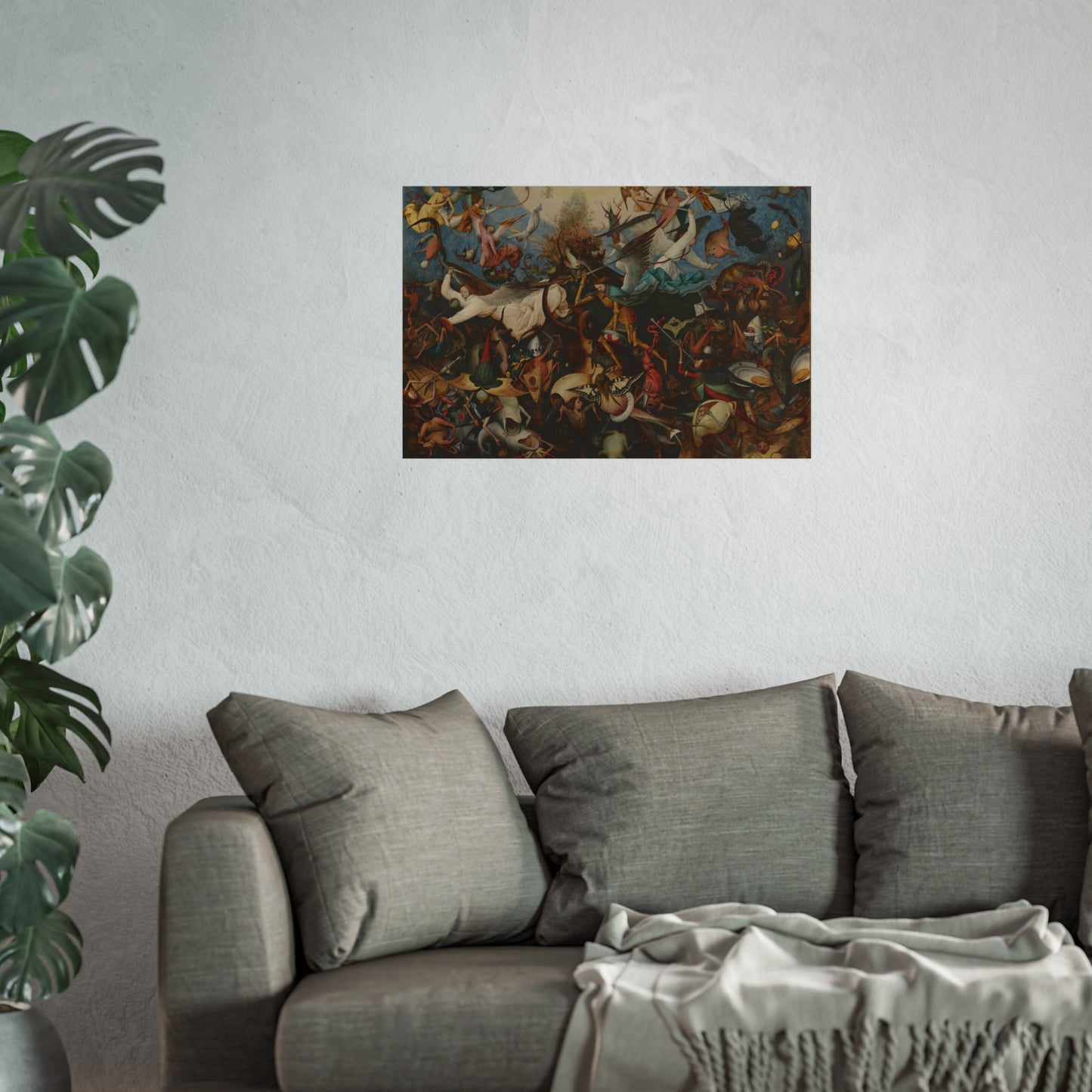 Pieter Bruegel the Elder - The Fall of the Rebel Angels - Google Art Project | Fine Art Poster