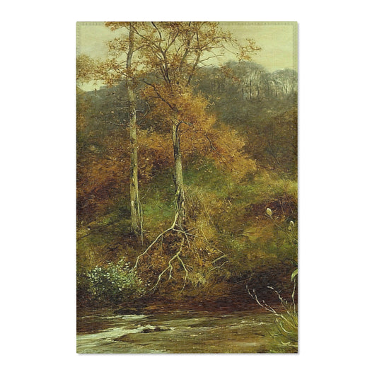 Autumn River Scene, The Brook — Bates Area Rug