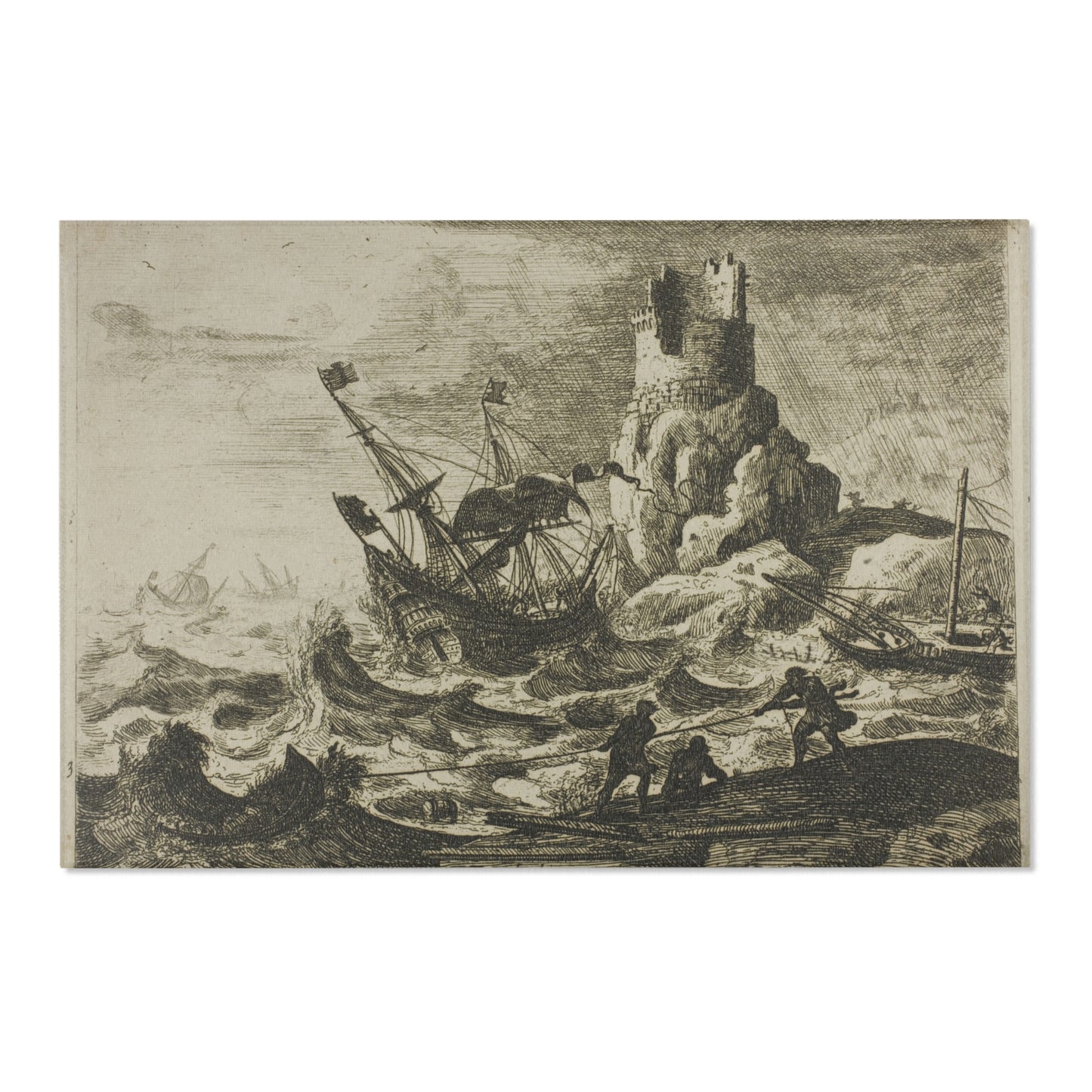 Claude Lorrain - The Shipwreck | Area Rug