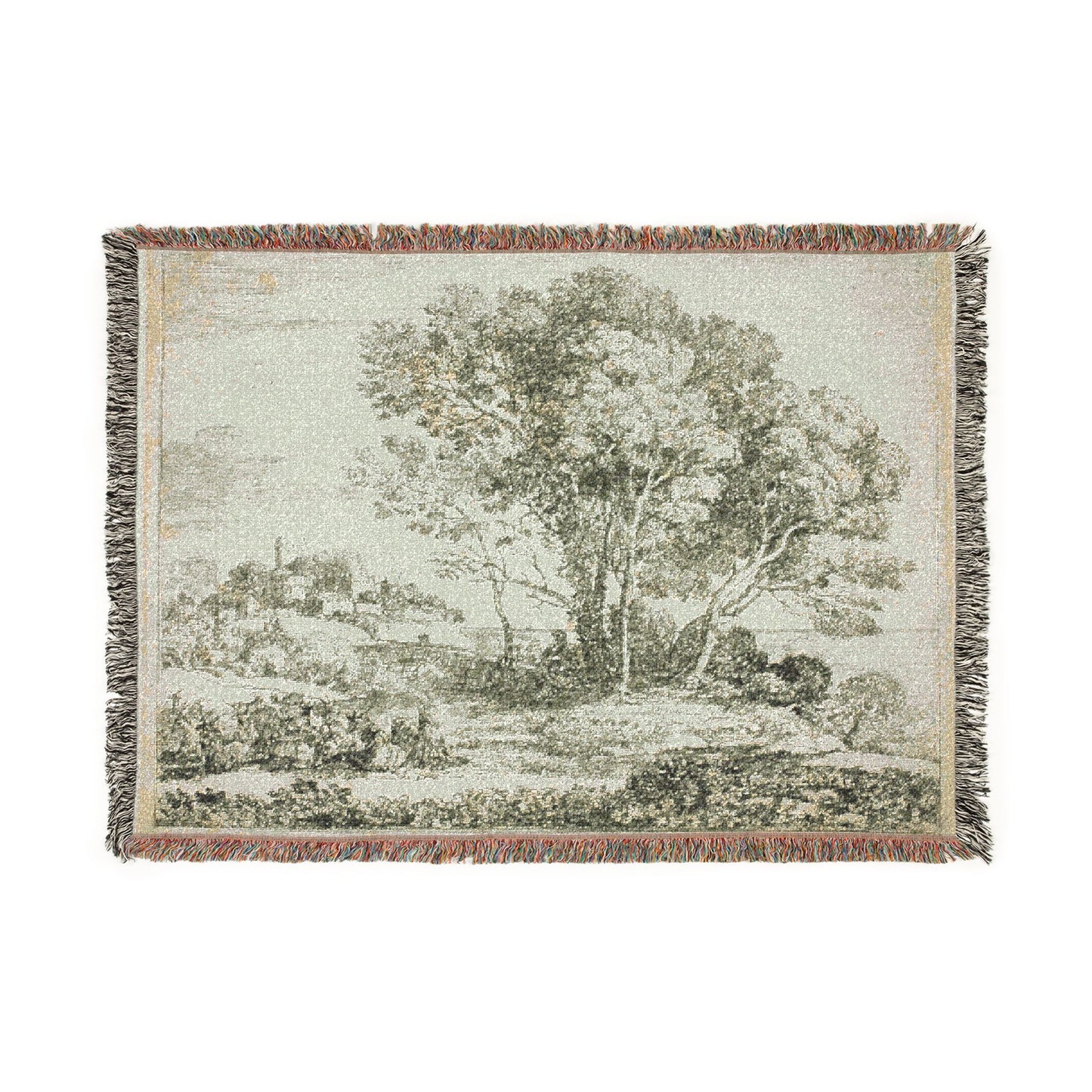 Claude Lorrain - The Goatherd | Woven Tapestry Blanket