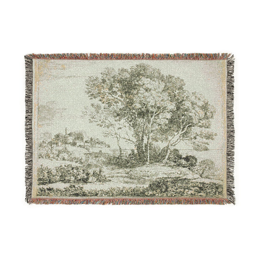 The Goatherd — Lorrain Tapestry Blanket