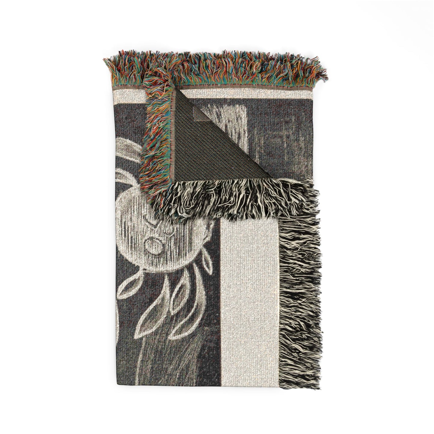 Paul Gauguin - Te po (The Night), from the Noa Noa Suite | Woven Tapestry Blanket