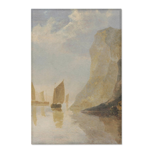 View on the Rhine — Cuyp Area Rug