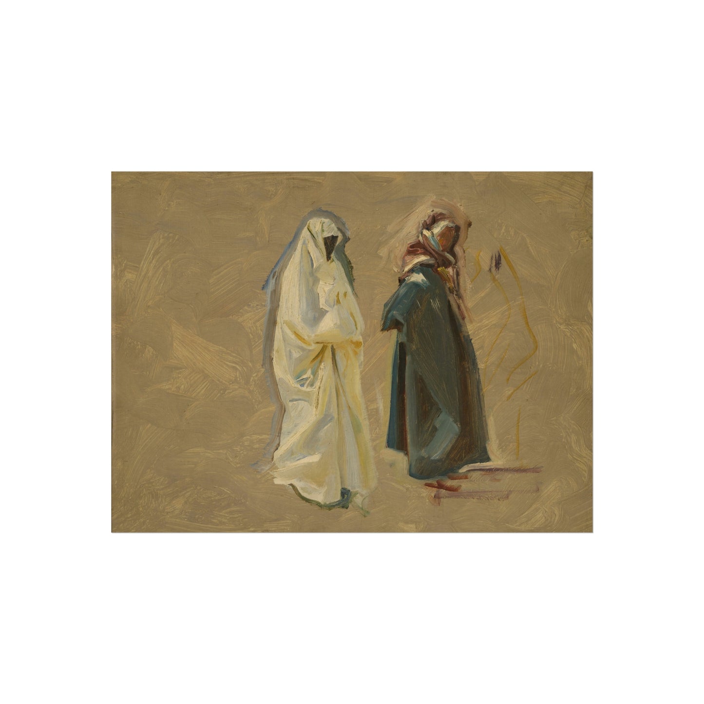 John Singer Sargent - Study of Two Bedouins | Fine Art Poster