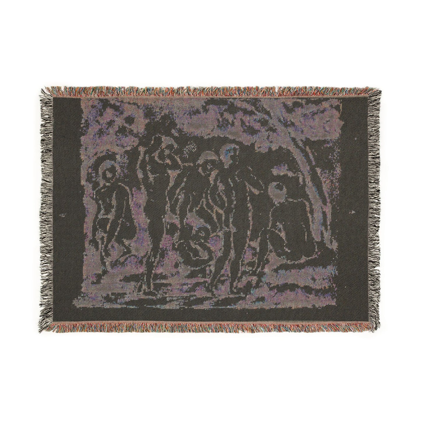 Paul Cezanne - Small Bathers | Woven Tapestry Blanket
