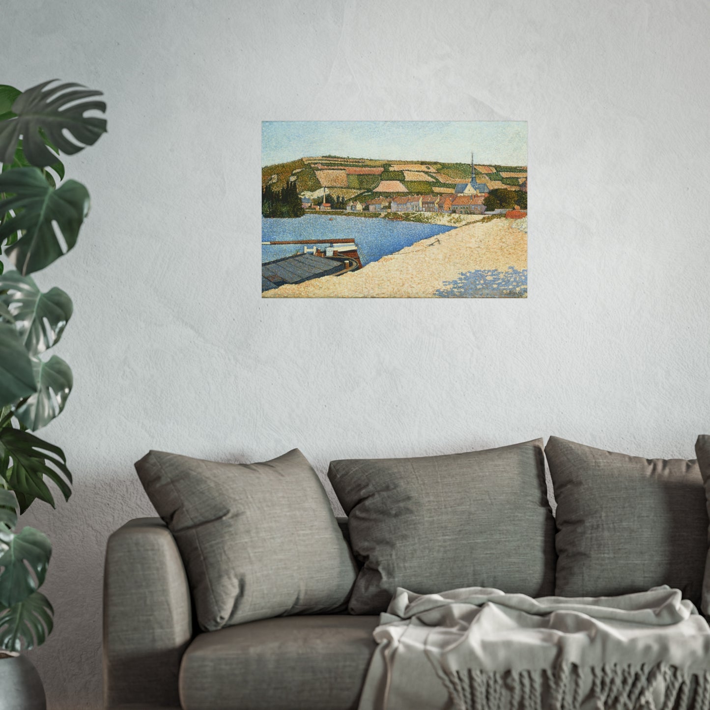 Paul Signac - Les Andelys, Côte d'Aval | Fine Art Poster