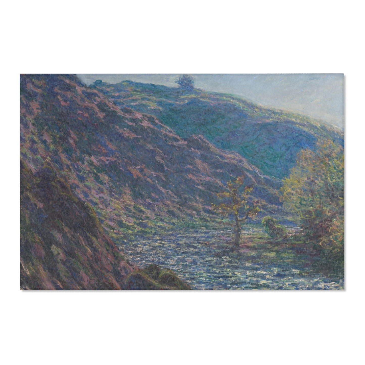 Claude Monet - The Petite Creuse River | Area Rug