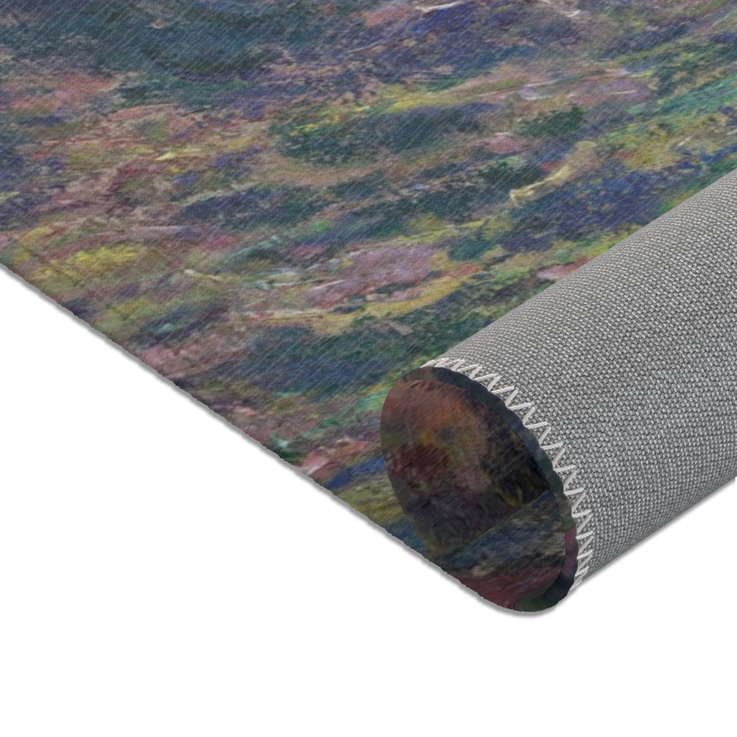 Claude Monet - The Petite Creuse River | Area Rug